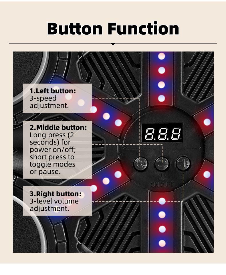 Bluetooth-compatible Punching Machine for Ages 3+, Hanging Reaction Sandbag Boxing Target, Bluetooth-compatible Music, Force Feedback, Home Gym Workout Gift, Smart Boxing Machine, Boxing Equipment