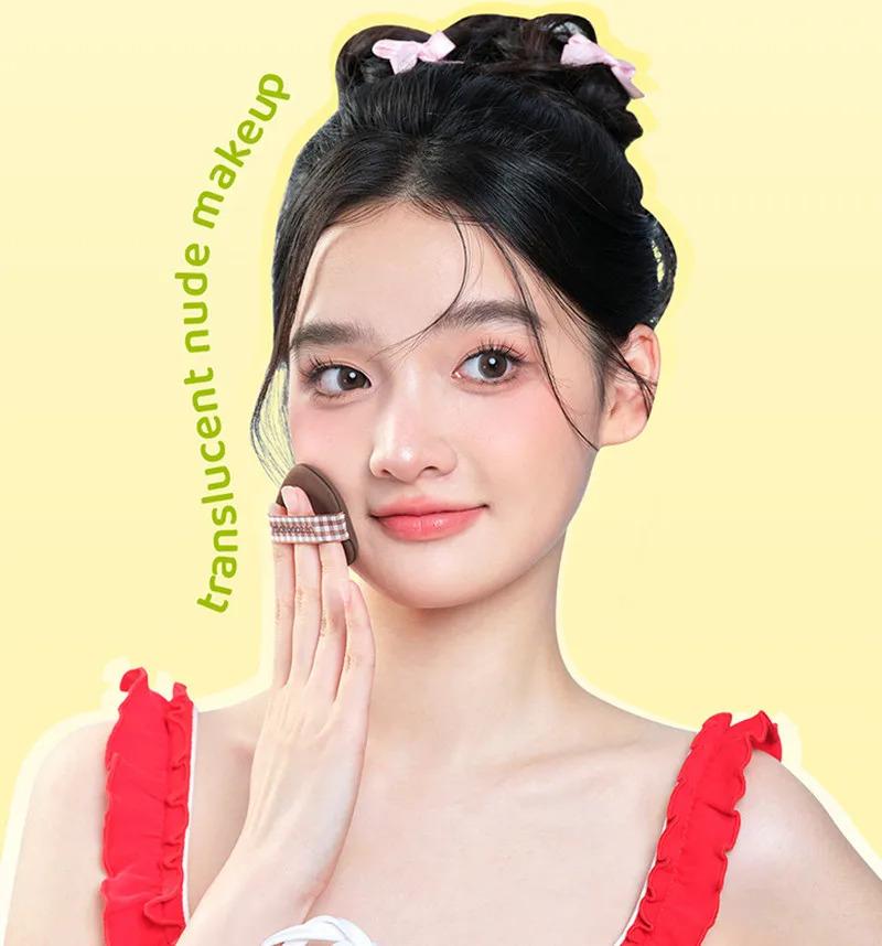 MOTONEOZEN 4pcs Makeup Blender Puffs Soft Smooth Powder Liquid Foundation Concealer Cosmetic Sponge Applicator Tool Dry Wet Use