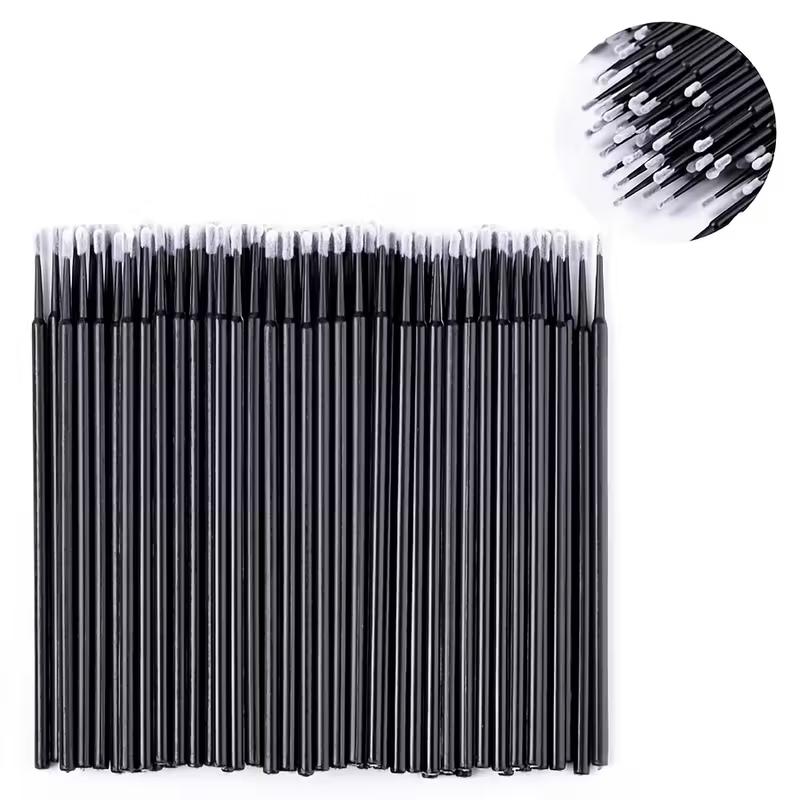 200pcs Disposable Makeup Brush Set, Mini Cotton Swabs, Mascara Brushes & Lip Brushes, Multifunctional Beauty Tools, Perfect Gift Choice