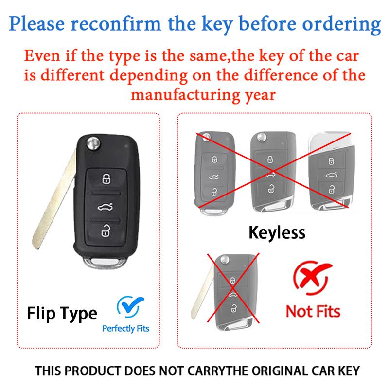 For Volkswagen Key Fob Cover Leather Car Jetta Golf Polo MK6 Passat Tiguan Beetle Key Case Automotive For Volkswagen Key Fob Cover Leather Car Jetta Golf Polo MK6 Passat Tiguan Beetle Key Case Automotive