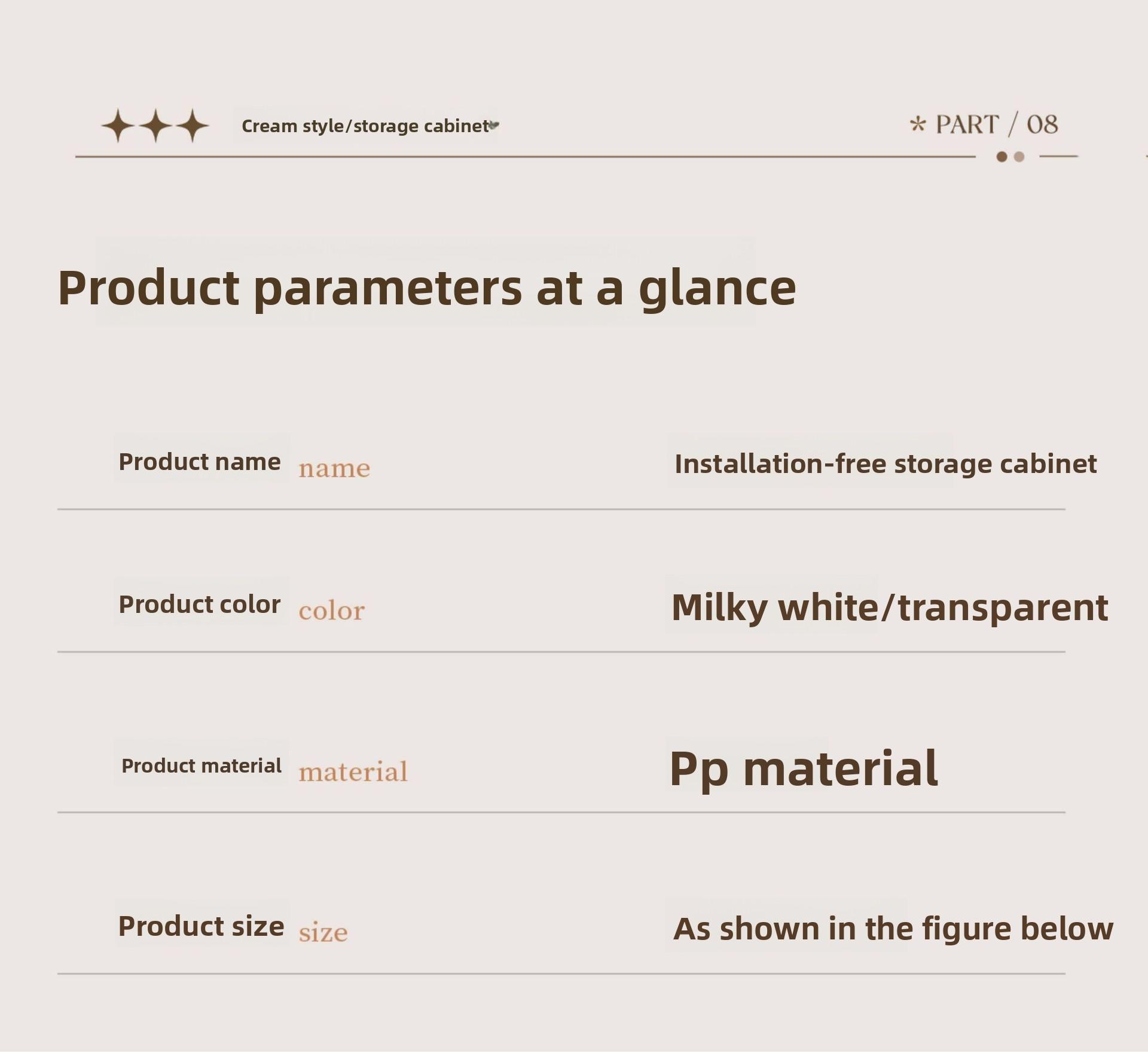 Large-capacity covered multi-tier stackable storage cabinet, wheeled foldable plastic storage cabinet, closet organizer and storage box, decorative cube closet organizer, for living room, bedroom, bathroom, office, dormitory, Space Saving Furniture