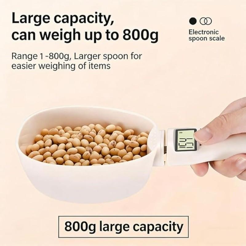 2026 Upgrade Electronic Measuring Spoon with Conversion Function, LED Display Adjustable Measurement Tool, Precision Kitchenware