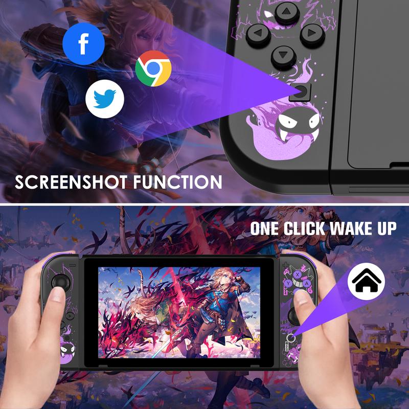 【TikTokShopBlackFriday】JORREP Game Controller (L/R) Switch Controller and Switch 2 Bluetooth connection- Wireless Game Controller  Console