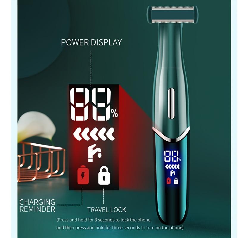 4in 1 Full Body Facial Remover - Painless Portable Epilator for Men&Women - Rechargeable Electric Trimmer for Nose, Eyebrows