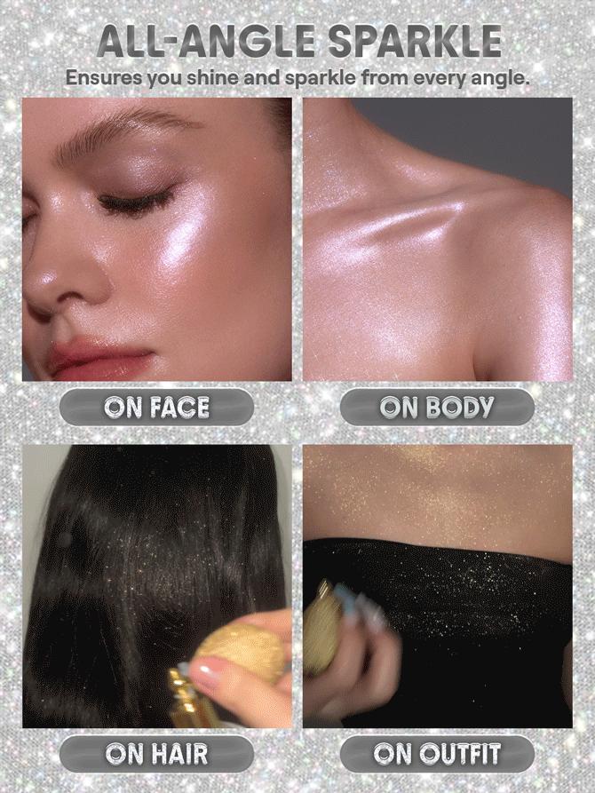 SHEGLAM Go Go Glow Highlighting Body Mist-Effortlessbeauty- Coachella