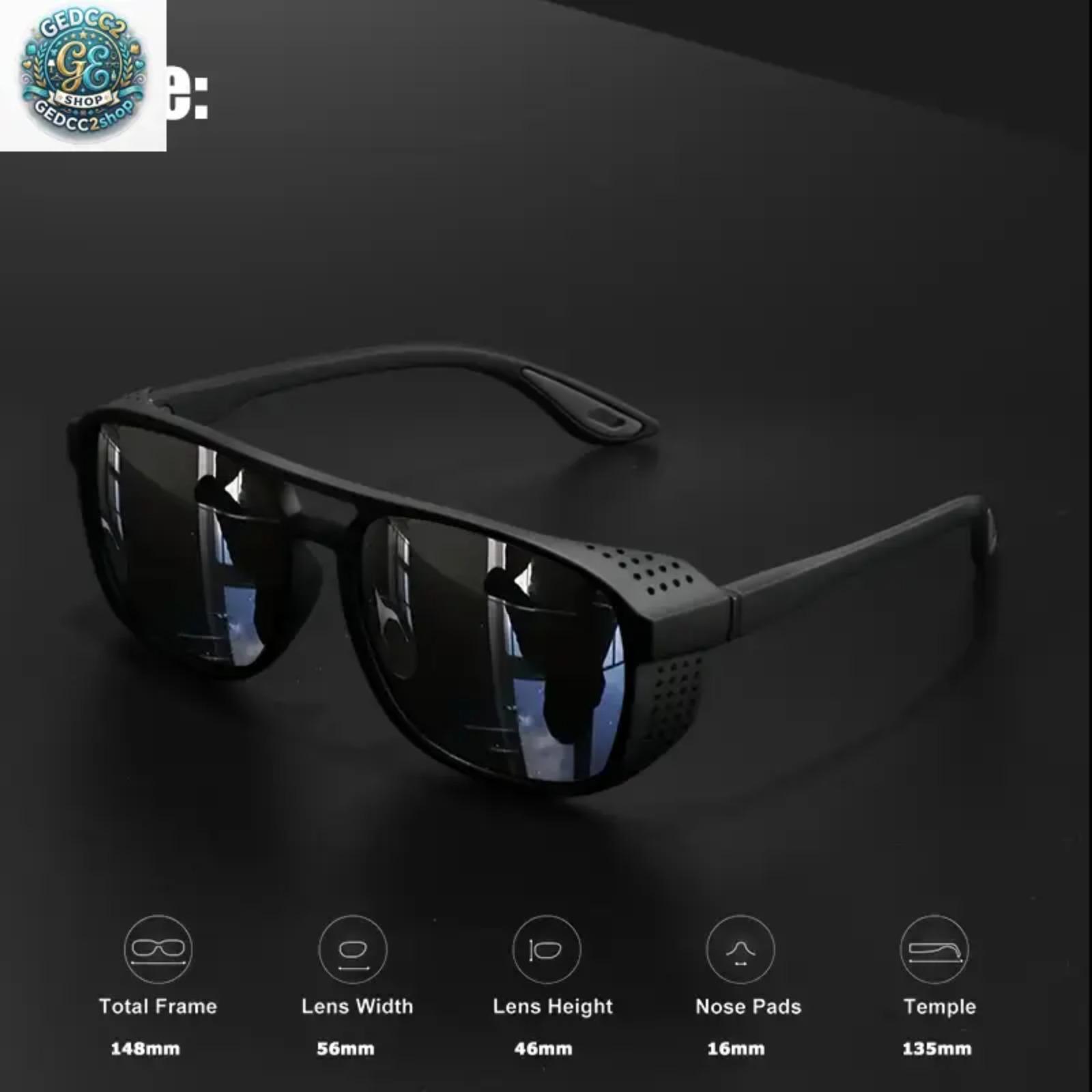 Men's Wraparound Shape Polarized Lenses Sports Sunglasses - Lightweight Frame, UV400 Protection, Windproof Eyewear for Running Cycling, Outdoor Sports