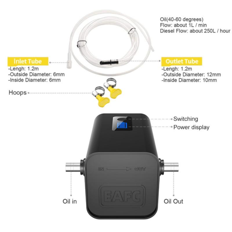 Rechargeable Car Oil Pump, Large Capacity Car Self-priming Pump, Multipurpose Car Oil Extractor, Car Repair Tool for Engine & Transmission, Automotive Maintenance Tools, Automotive Vehicle Tool