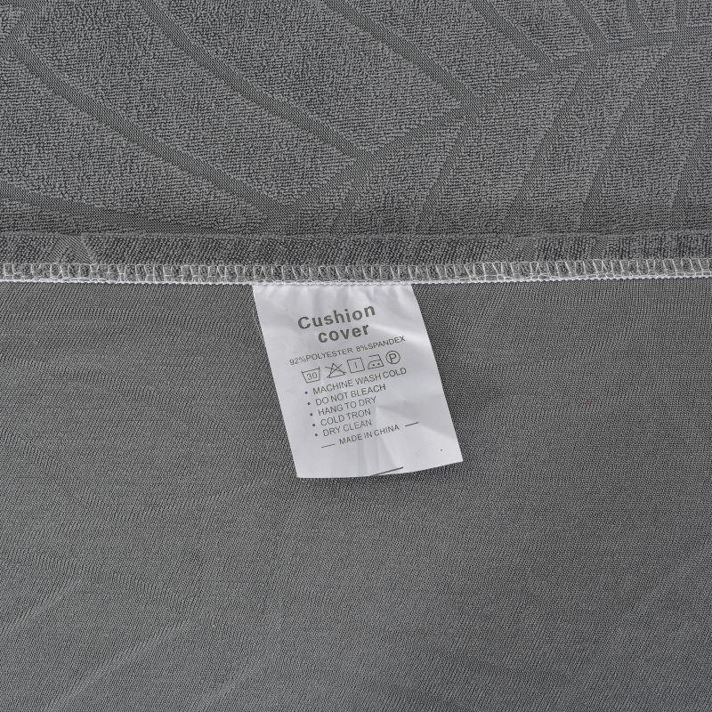 L-Shaped Leaf Pattern Sofa Cover Set, Includes Backrest Seat Armrests, Soft Comfortable Universal Fit, Easy To Maintain Sofa Cover, Stylish Bedroom Decor