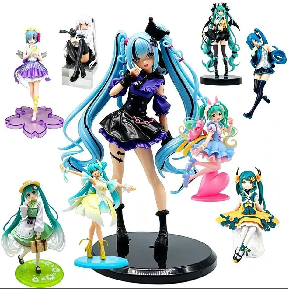 2026 hot itemMultiple models Furyu Hatsune Miku Anime MikuTry-iT Figure Action Figurine Model Figuarts Collector Toys Deco Popular toys