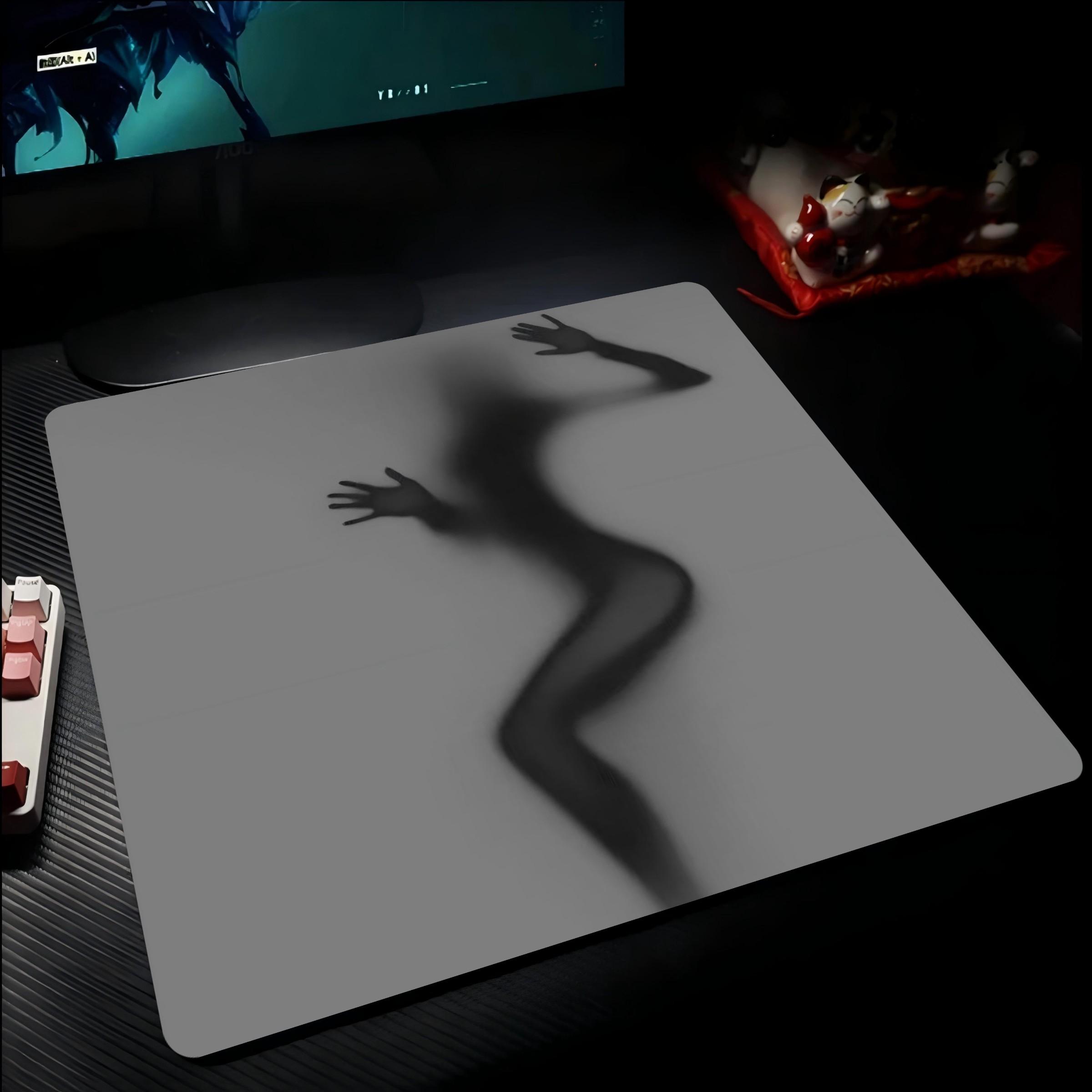 Control Type Glass Mouse Pad Gaming Accessory Professional Fps Gaming Smooth Feel, High-Quality Precision Control Surface, Ideal for Gamers & PC Users