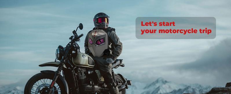 Motorcycle Backpack for Men, LED Backpack With DIY Programmable Full Color Screen, Hard Shell Large Capacity Waterproof Helmet Bag Laptop Backpack Motorcycle Backpack for Men, LED Backpack With DIY Programmable Full Color Screen, Hard Shell Large Capacity Waterproof Helmet Bag Laptop Backpack