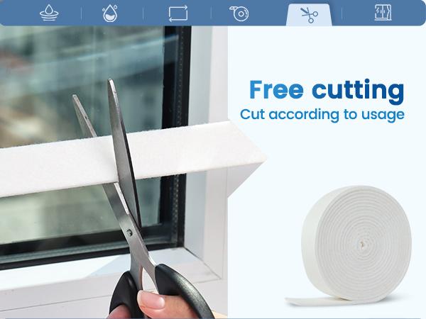 Window Condensation Absorber Strips - Weather Stripping - Window Sill and Frame Water Absorber Condensation