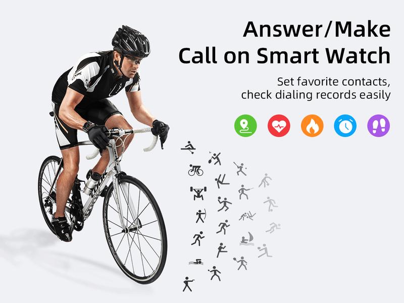 Mingdaln Men's Women's Smart Watch 1.83 Inch Touch Screen Fitness Watch with Fitness Tracker, Heart Rate/Sleep/Oxygen/Blood Pressure, IP67 Waterproof Sports Watch for Android Ios Devices Mingdaln Men's Women's Smart Watch 1.83 Inch Touch Screen Fitness Watch with Fitness Tracker, Heart Rate/Sleep/Oxygen/Blood Pressure, IP67 Waterproof Sports Watch for Android Ios Devices