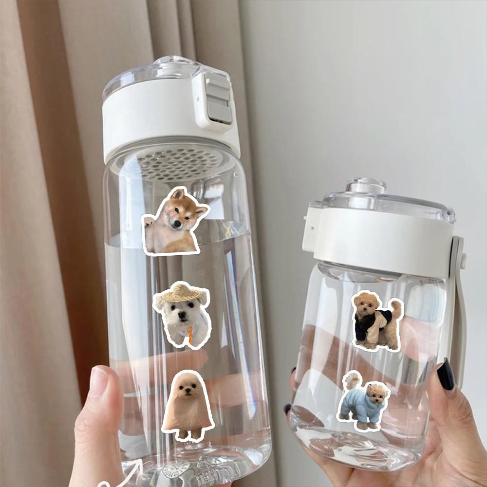 103 Trendy Dog Stickers, Unique Creative Clear Handmade Notebook DIY Waterproof Decorative Stickers, Personalized Stationery Accessories