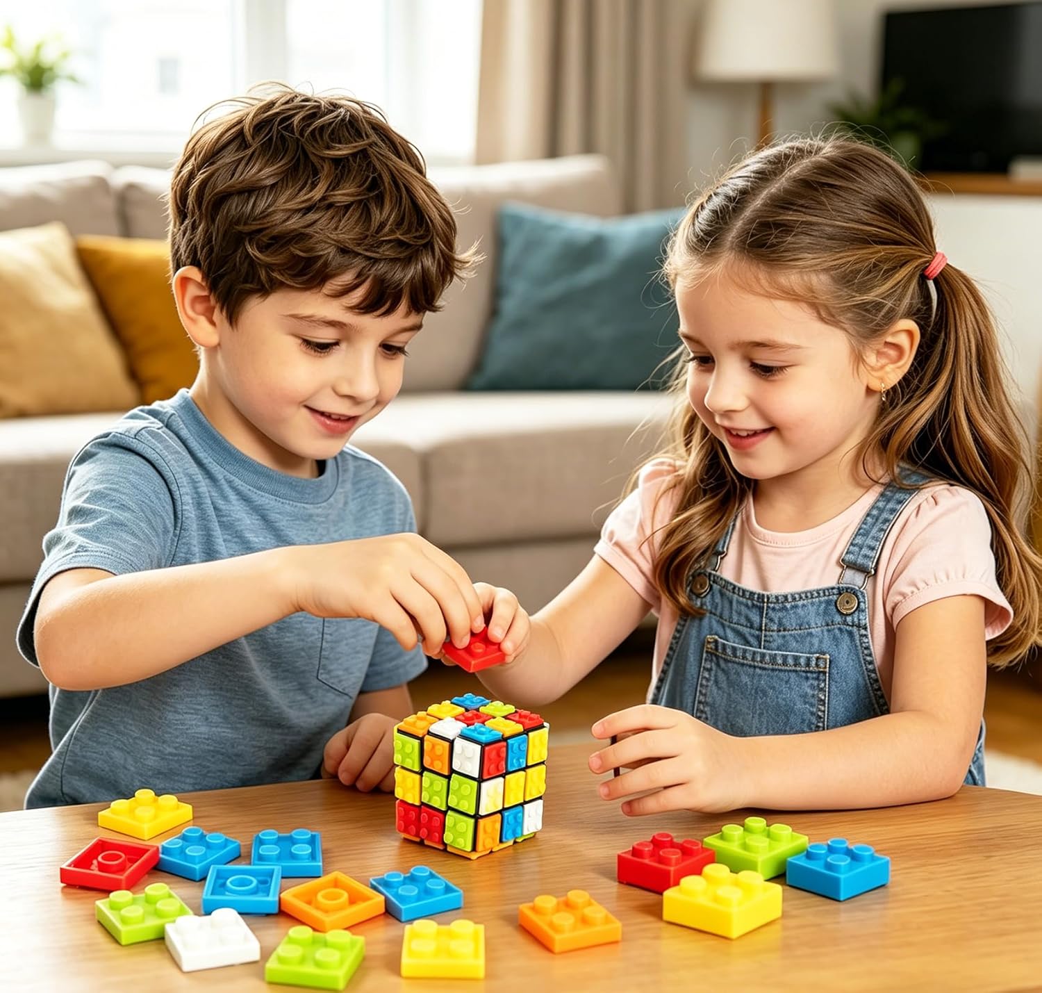 3x3 Speed Cube Stress Relief Fidget Toys Black 3x3x3 Magic Cube Puzzles Toy Sturdy and Smooth Cubes Toy Game Puzzle Toys for Kids and Adults