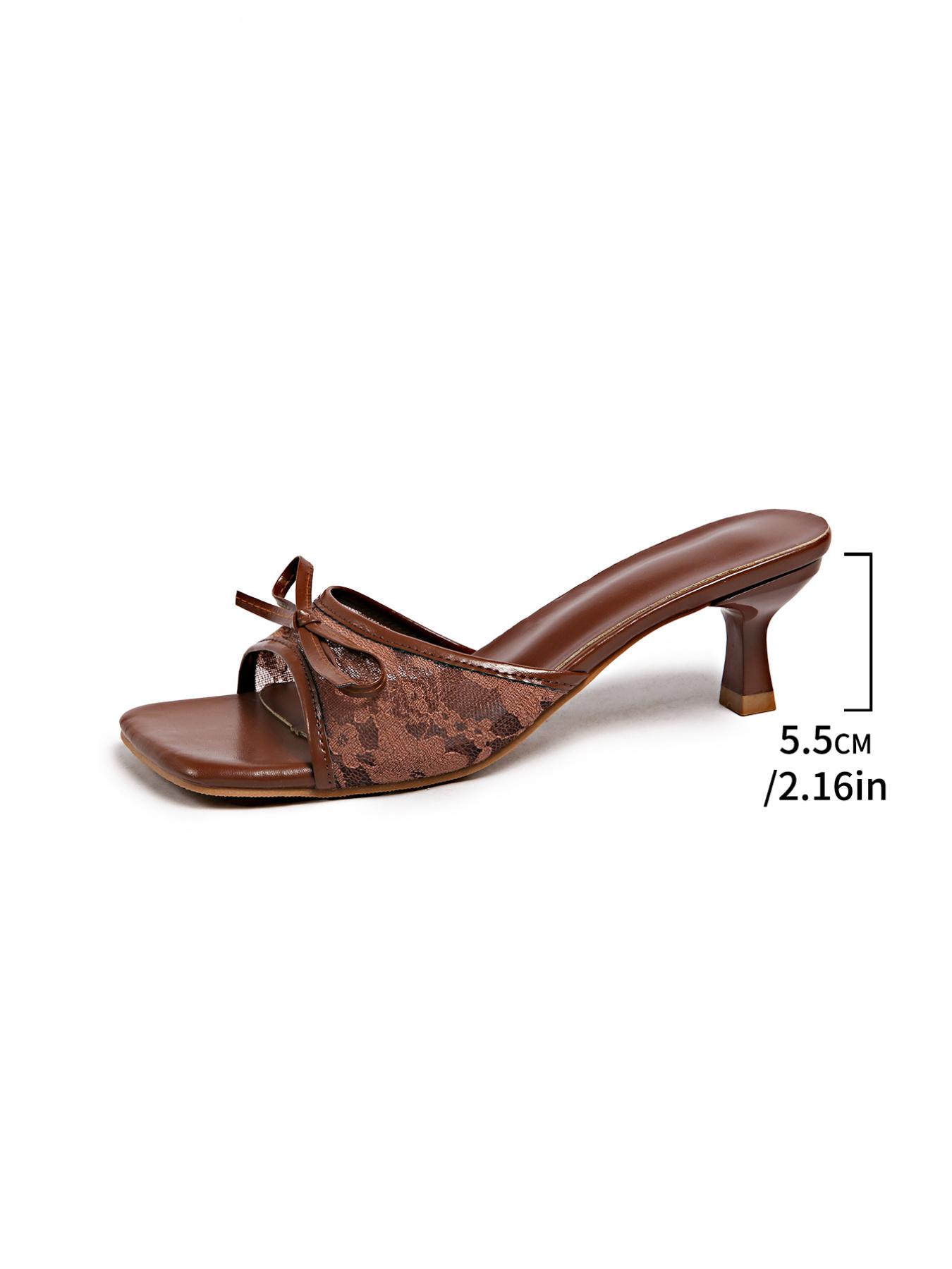 I refuse to gatekeep the ultimate vintage coquette heels. 🤎 The chocolate lace kitten heel combo is giving everything! So chic & comfy. Get yours before they sell out! 🏃‍♀️💨 #shoetok #coquette #fashionfinds