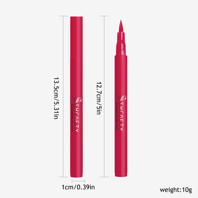 Waterproof Liquid Eyeliner, 12pcs Long Lasting Matte Eyeliner, Quick Drying Eyeliner Pen, Longwear Eye Liner, Professional Daily Makeup Accessories