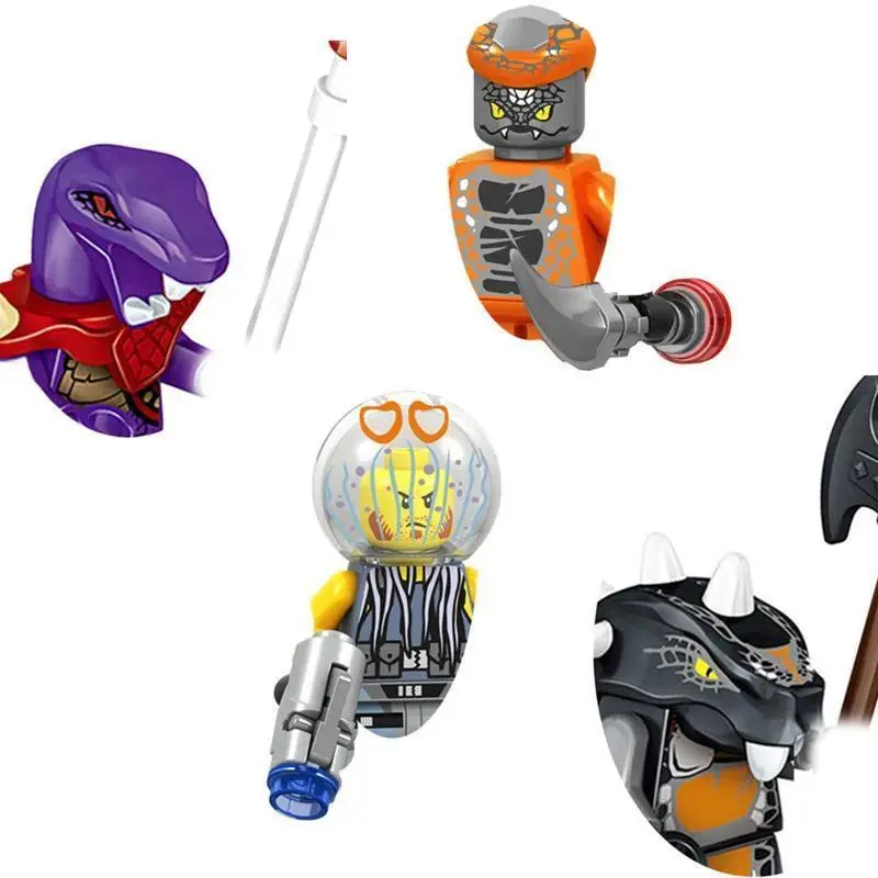 TV Cartoon Anime Blocks Mini Action toy Figures Building Blocks Dolls Toys Bricks Assemble Toys Kids Gifts