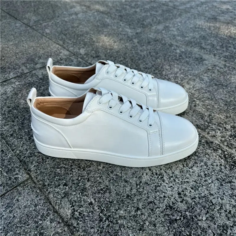 8 white full leather