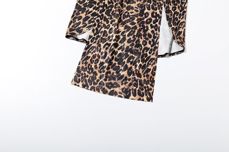 DOUCIU Bar Nightclub Party Dance Social Sexy Hot Beautiful Women'S Thin Bevel Design Printed Long Sleeve Elegant Formal Dress