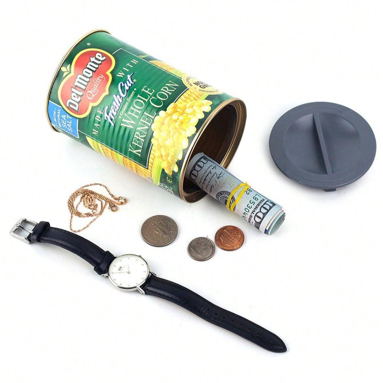 Hidden Security Compartment Safe Box Set, Food Can Secret Storage ...