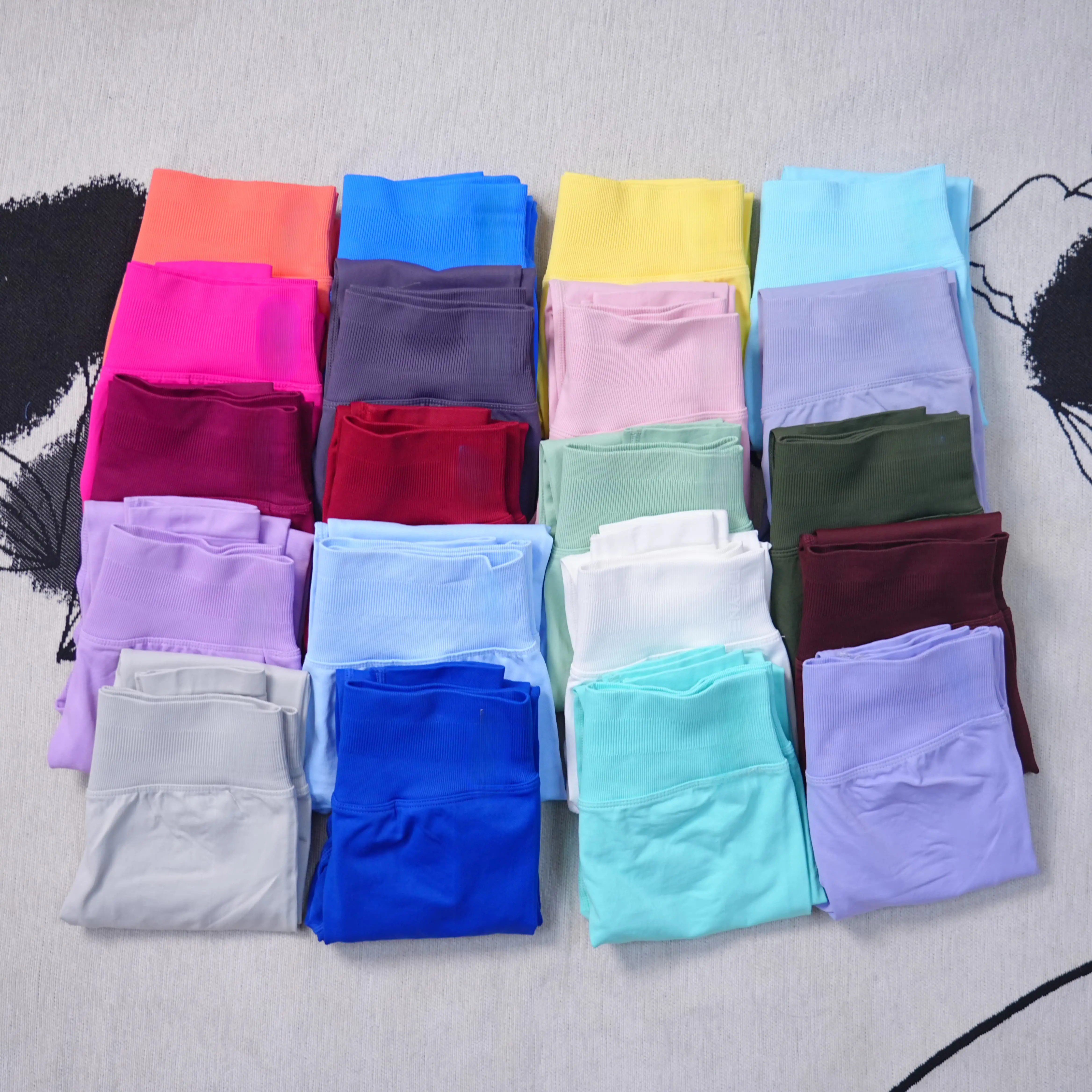DFYNG Impact Leggings  Logo Women Seamless Yoga Pant High Quality Leggings Low Ribbed Fitness Pants High Stretch Fitness Tights Gym Outfits Sports Jogger Sweatpants
