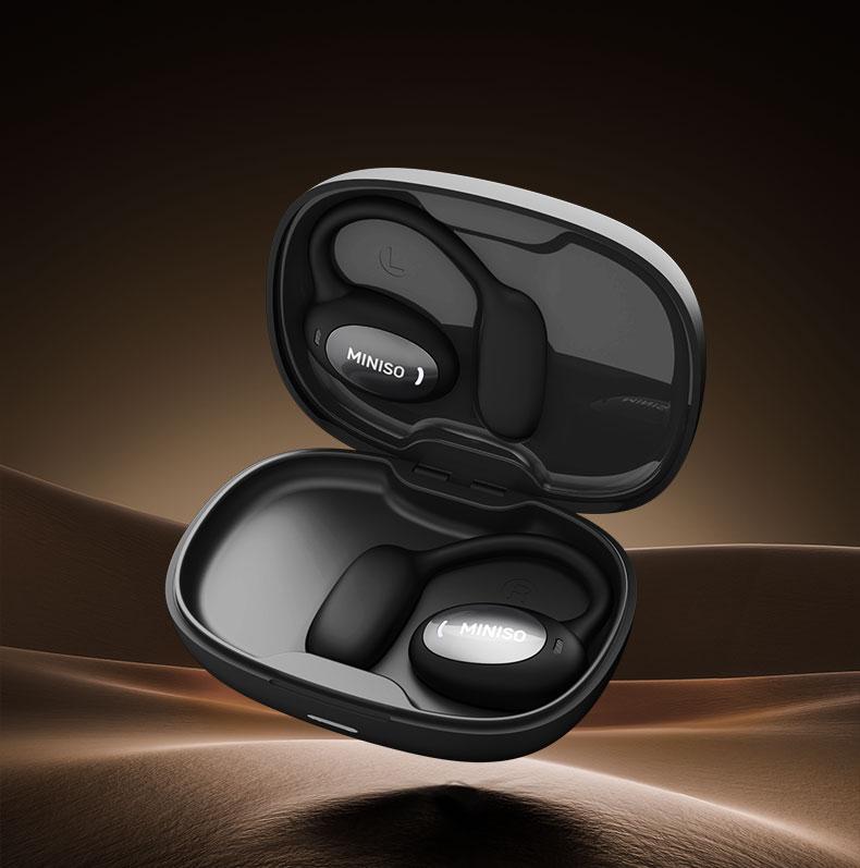 MINISO 181  OWS open Bluetooth 6.0 sports earphones HIFI sound quality sports earphones IPX5 waterproof with microphone