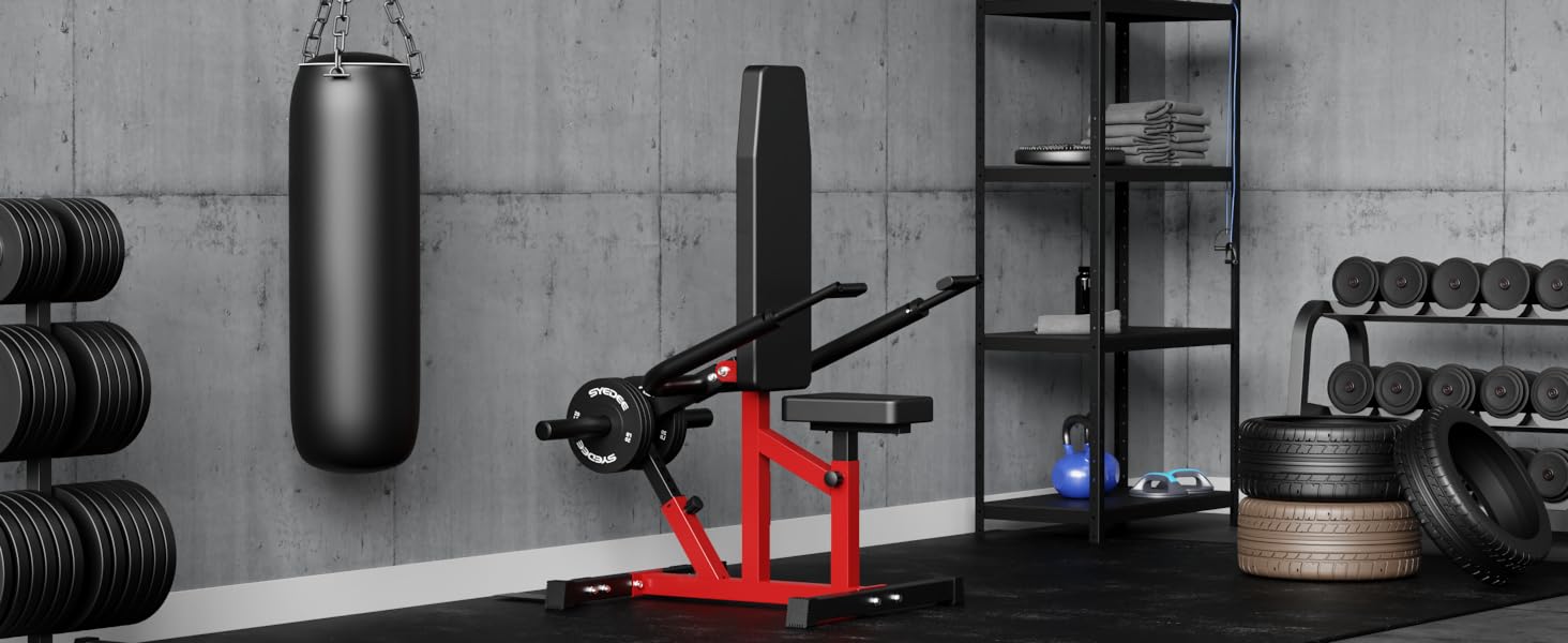 Seated Dip Machine Plate Loaded- Tricep Dip Press Machine with Cable Bar for Biceps Chest Training, Hold up to 400LBS Home Gym Kit Home Workout Equipment Adjustable Dumbbell Barbell Set