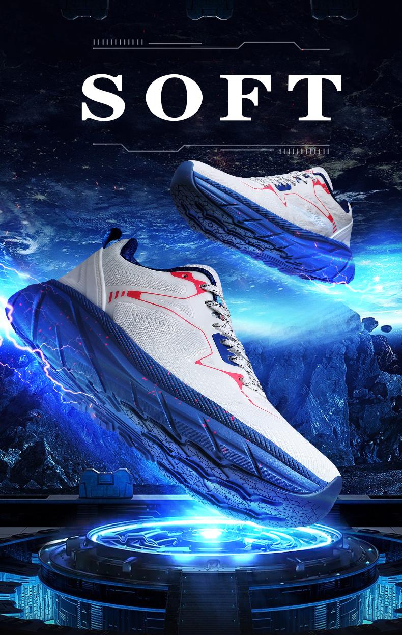 Running shoes for men, fashionable walking sports shoes, breathable and non slip gym training shoes, suitable for boys, girls and couples to wear,Sporty Shoes For Outdoor Workout Running Runner Trainer Sneaker Closed Athletic Footwear Comfort Casual