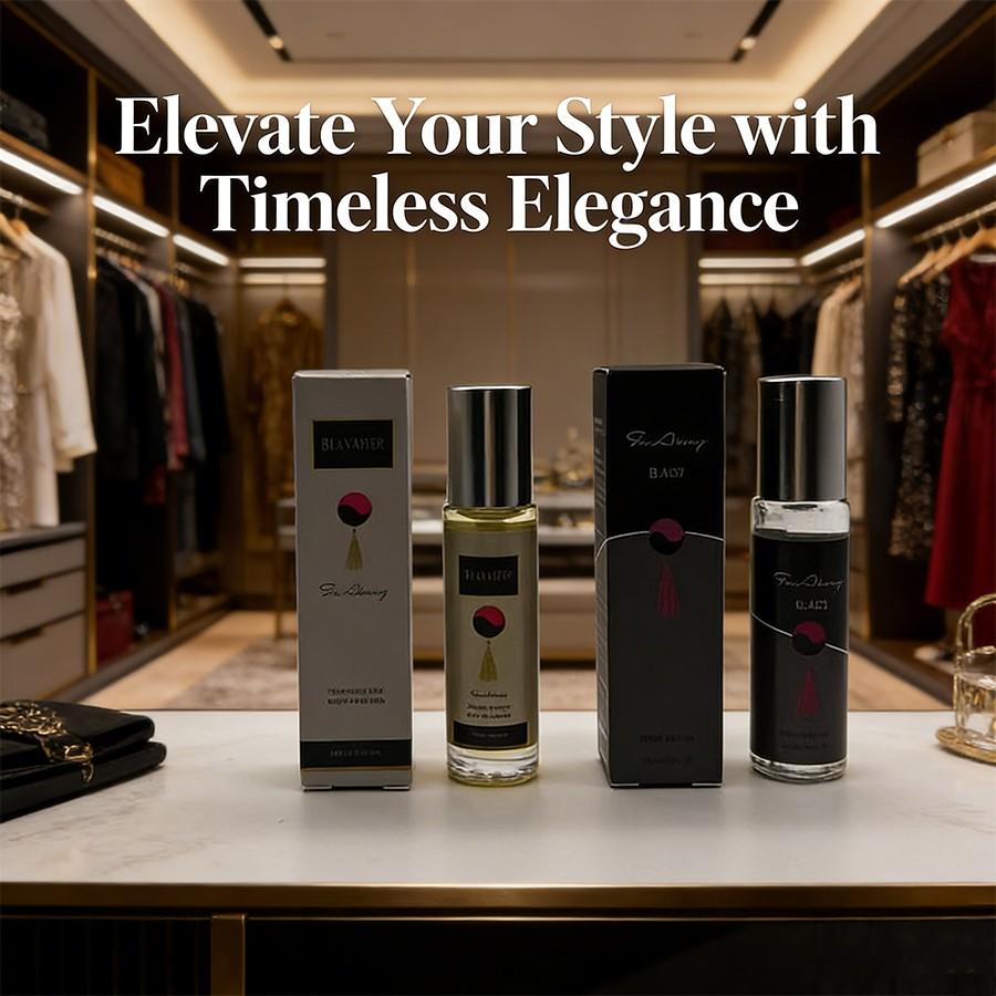 Far Away Roll-On Perfume Oil Set, 3 Scents Blue Gavarry, 10ML Portable Alcohol-Free Fragrance, Ideal for Travel and Daily Use