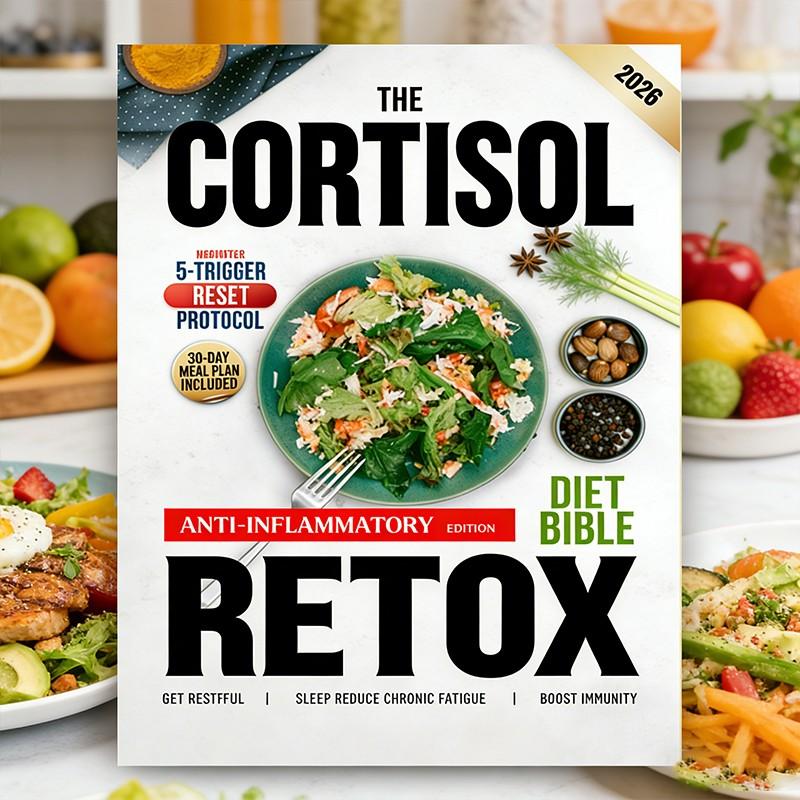 The Cortisol Detox Diet Bible: 3 in 1 | A 30-Day Plan Built on the Innovative 5-TRIGGER RESET PROTOCOL to Balance Hormones, Restore Energy and Achieve Lasting Weight Loss