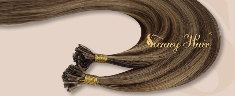 Sunny U Tip Hair Extensions Real Human Hair Suitable for all women Varied Selection