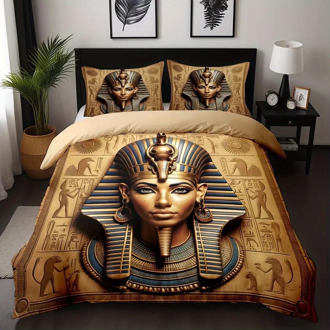 2D Print Basketball Pattern Bedding Set, Soft Bedding Sets, Soft Breathable Polyester Fabric, All-Season Use, Includes 1 Fitted Sheet + 2 Pillowcases