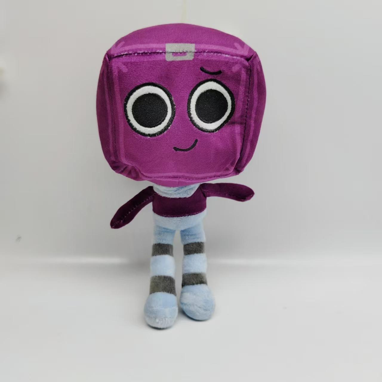 Dandy's World Plush Cute Dandy World Scrap Stuffed Horror Game Goob Pebble Plushie Soft Pillow Doll Children Gifts Doll