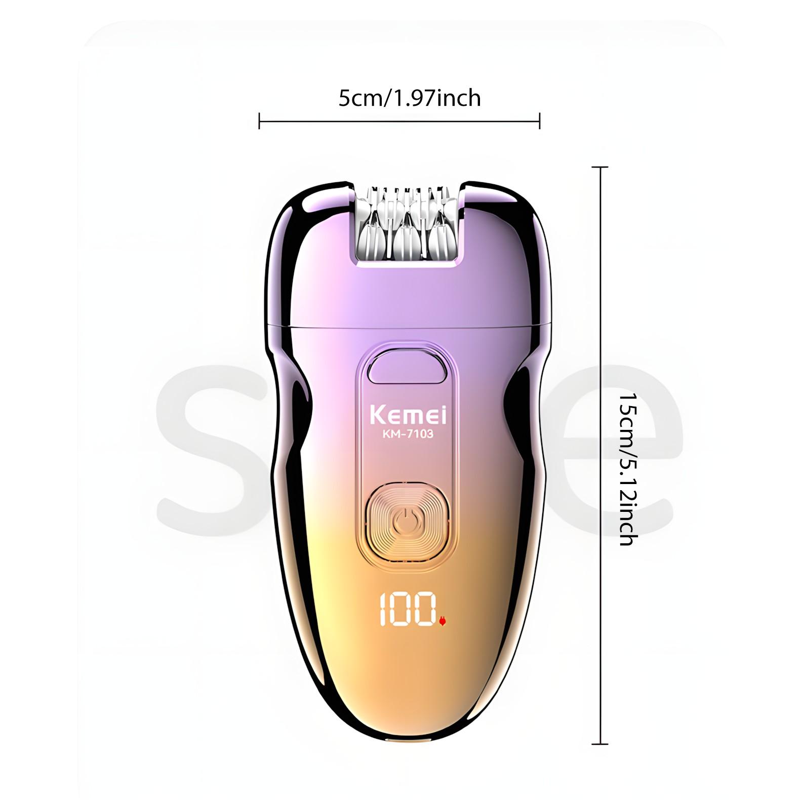 3 in 1 Electric Hair Removal Instrument, 1 Set Rechargeable Hair Removal Machine with Replace Heads, Personal Care Appliances for Women