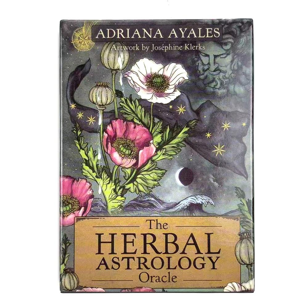 Herbal Astrology Tarot Cards, Magical Ritual Oracle Deck, Easter Halloween Party, Christmas Gift, Birthday Surprise, Friends Gathering Game
