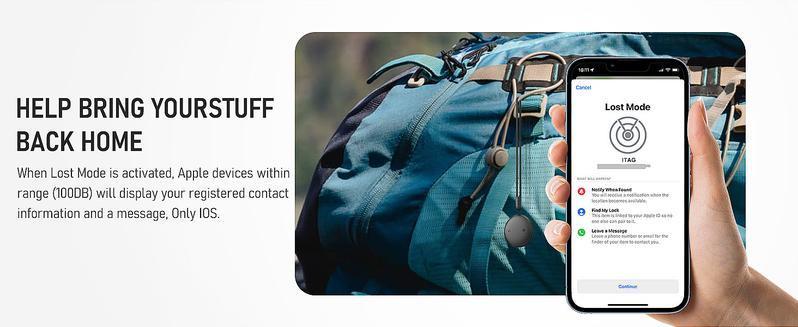 GPS Tracker ,Mini Trackers Device with Weatherproof Magnetic Case-No Monthly (iOS Only) Fee-Best Hidden GPS Trackers,Anti-lost Device,Works with Apple Find My fathersdaygift GPS Tracker ,Mini Trackers Device with Weatherproof Magnetic Case-No Monthly (iOS Only) Fee-Best Hidden GPS Trackers,Anti-lost Device,Works with Apple Find My fathersdaygift