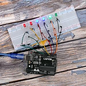 LAFVIN Project Super Starter Kit for R3 Mega2560 Mega328 Nano with Tutorial Compatible with Arduino IDE