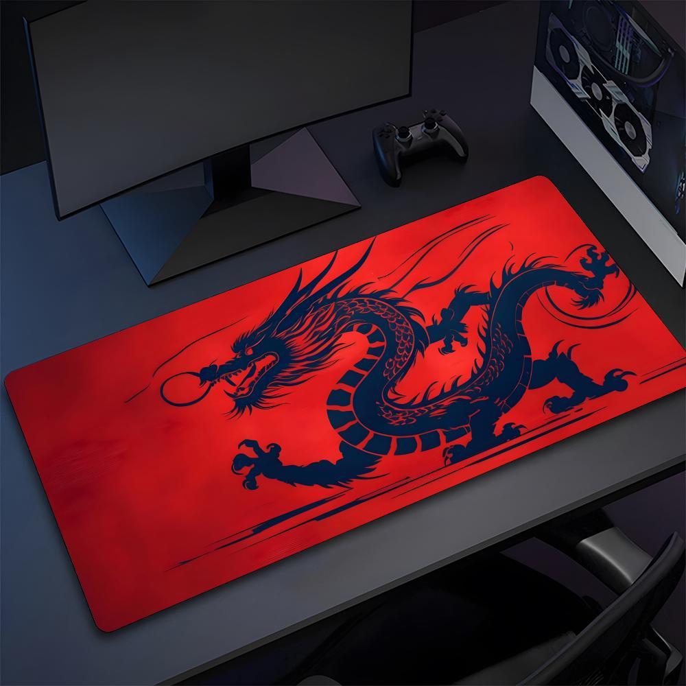 Extra Large Dragon Pattern Mouse Pad High Quality Natural Rubber Mouse Pad The Most Professional Washable Laptop Mouse Pad Gaming Mousepad Universal Mouse Pad