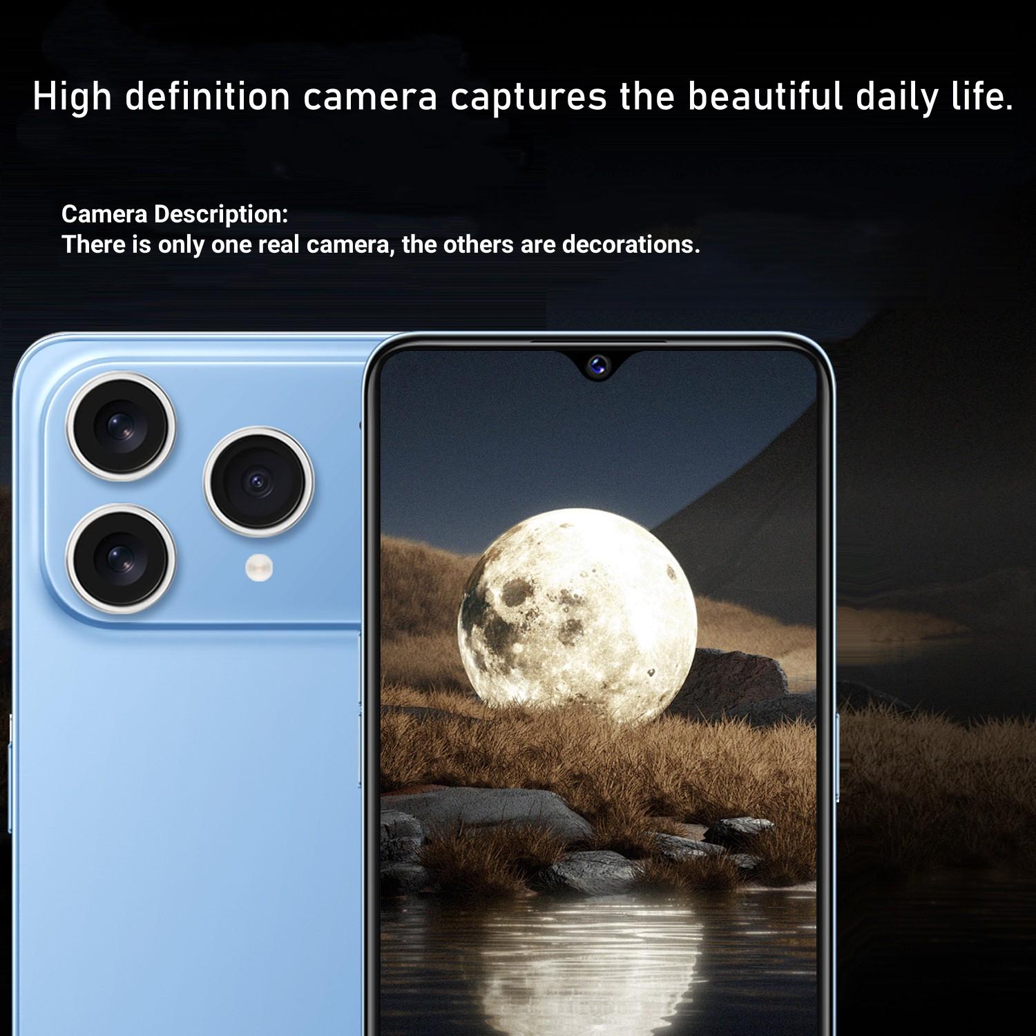 Fuffi Smart Phone, 6.53 Inches, 6+128GB, Android, 4000mah Battery, 4g Network, Dual Sim, Quad-Core Processor, 6gb RAM, Smartphone