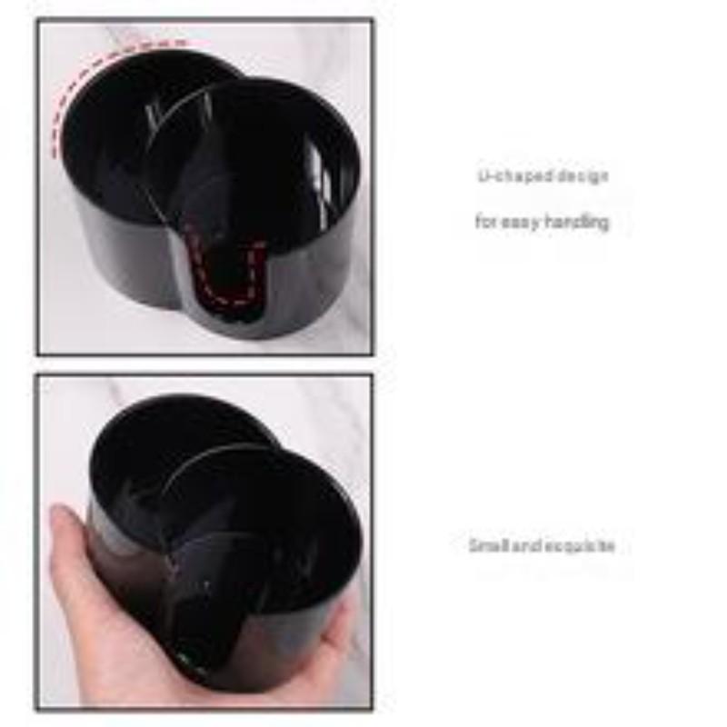 Desktop Cotton Swab Organizer, Two-In-One Makeup Remover Swab Box, Dual Hole Toothpick Holder, Desktop Storage Solution