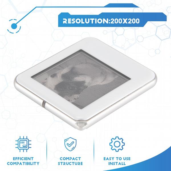 NFC Function Keyring 1.54-Inch Three Color Display Screen Image Wireless Transmission Keychain Ink Screen