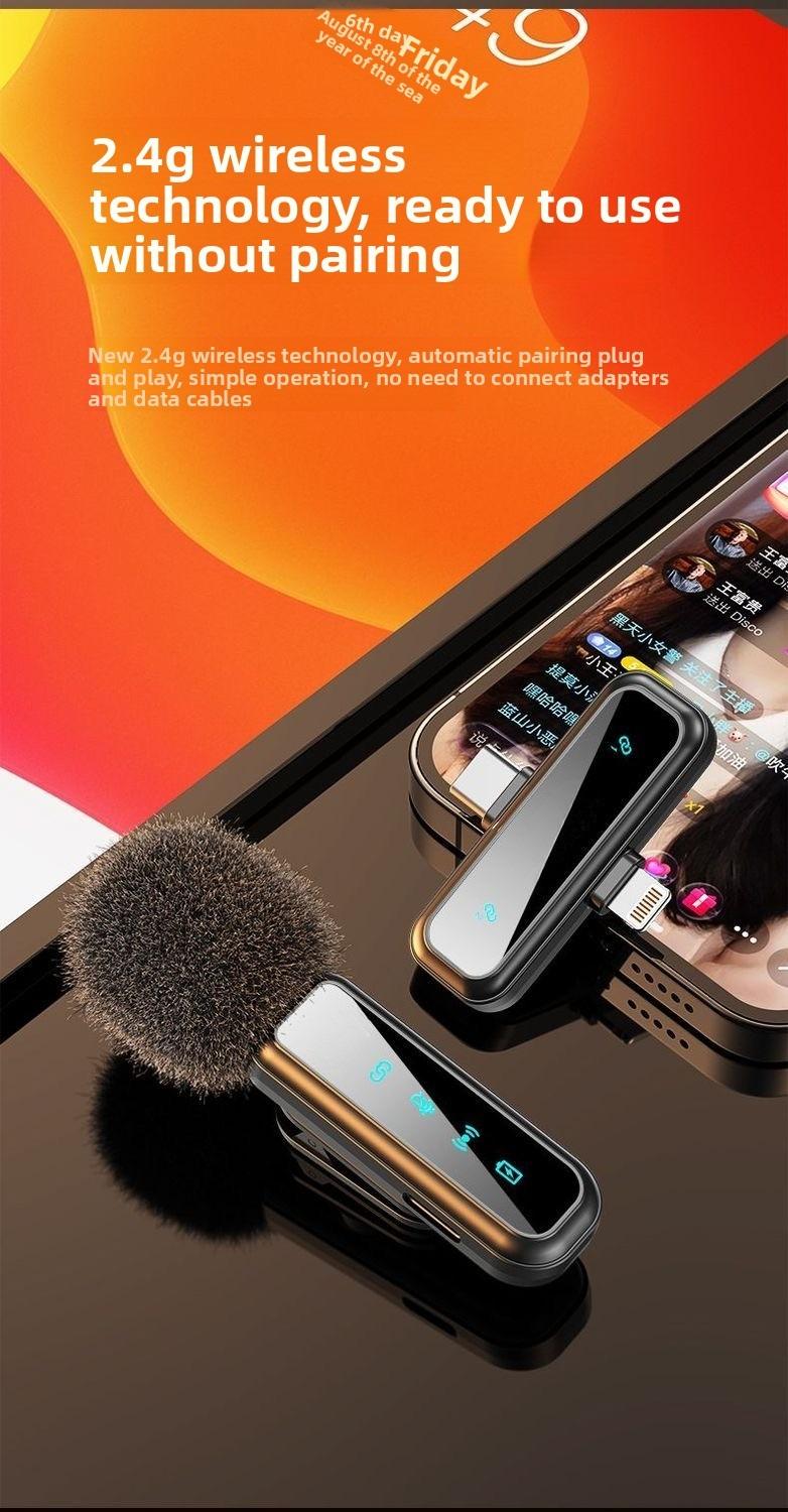 2pcs Professional Wireless Lavalier Microphone forAndroid,iPhone iPad with Adapter Included NoiseReduction Plug-Play Clip on Lapel Mic for TikTok,YouTube, Recording, Vlog, Facebook Live StreamingAudio Smartphone 2pcs Professional Wireless Lavalier Microphone forAndroid,iPhone iPad with Adapter Included NoiseReduction Plug-Play Clip on Lapel Mic for TikTok,YouTube, Recording, Vlog, Facebook Live StreamingAudio Smartphone