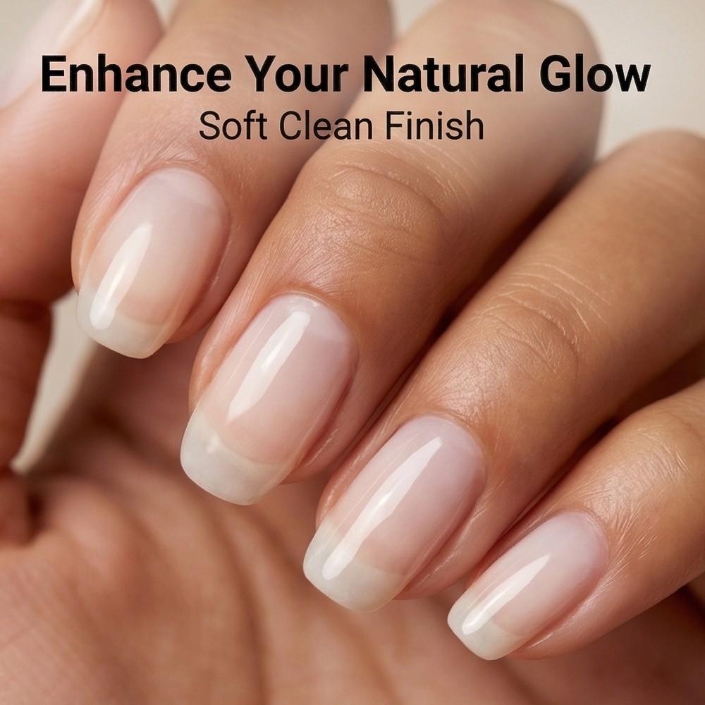 ELL LOUREL 24H HARD MAX Back Stronger Nail Strengthener, 10ml Quick-Dry Nail Hardener, Maximum Strength Formula for Long-Lasting Hardness, Prevents Breakage & Damage, 24-Hour Protection, Protective Nail Care Treatment, Salon Quality, Nail Lovers Gift