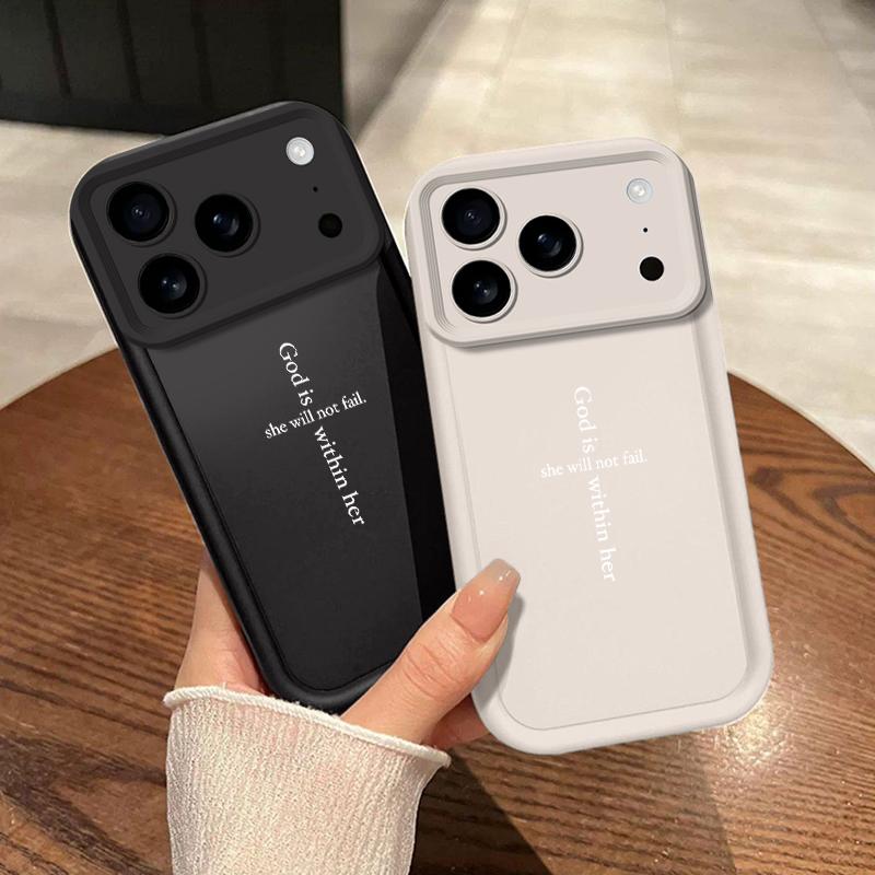 Godly Strength Within2D Pattern Phone Case suitable for iPhone iPhone 17 AIR 16E SE4 15 14 13 SE3 12 Pro Plus Max Mini Drop Protection Cover Cellphone Protective Smartphone Casing