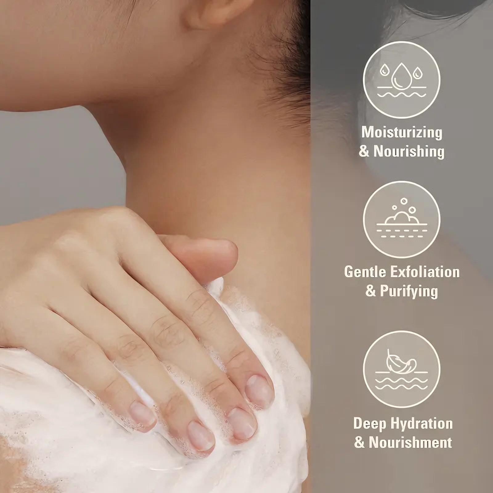 Rice Jam Mask |Rice exfoliator Brightening Gentle Exfoliating, Glow & Smooth Skin Care Lightweight Moisturizing Radiant  Face & Body Mask |(8.45fl.oz)