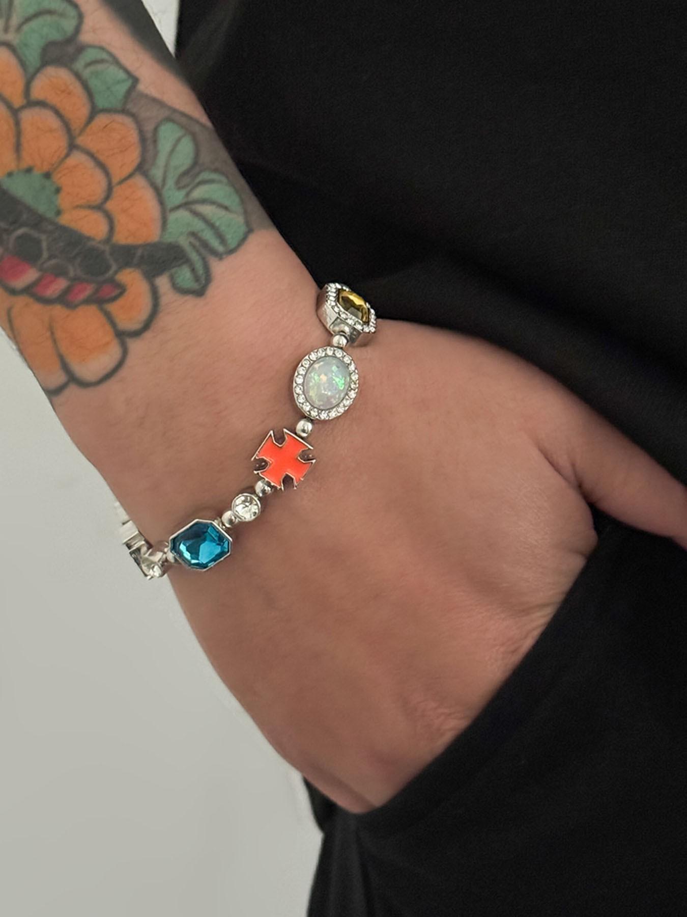 Elegant Zircon Jewelry Set, Unisex Necklace and Bracelet Combo, Perfect Gift for Couples, Ideal for Birthdays and Special Occasions