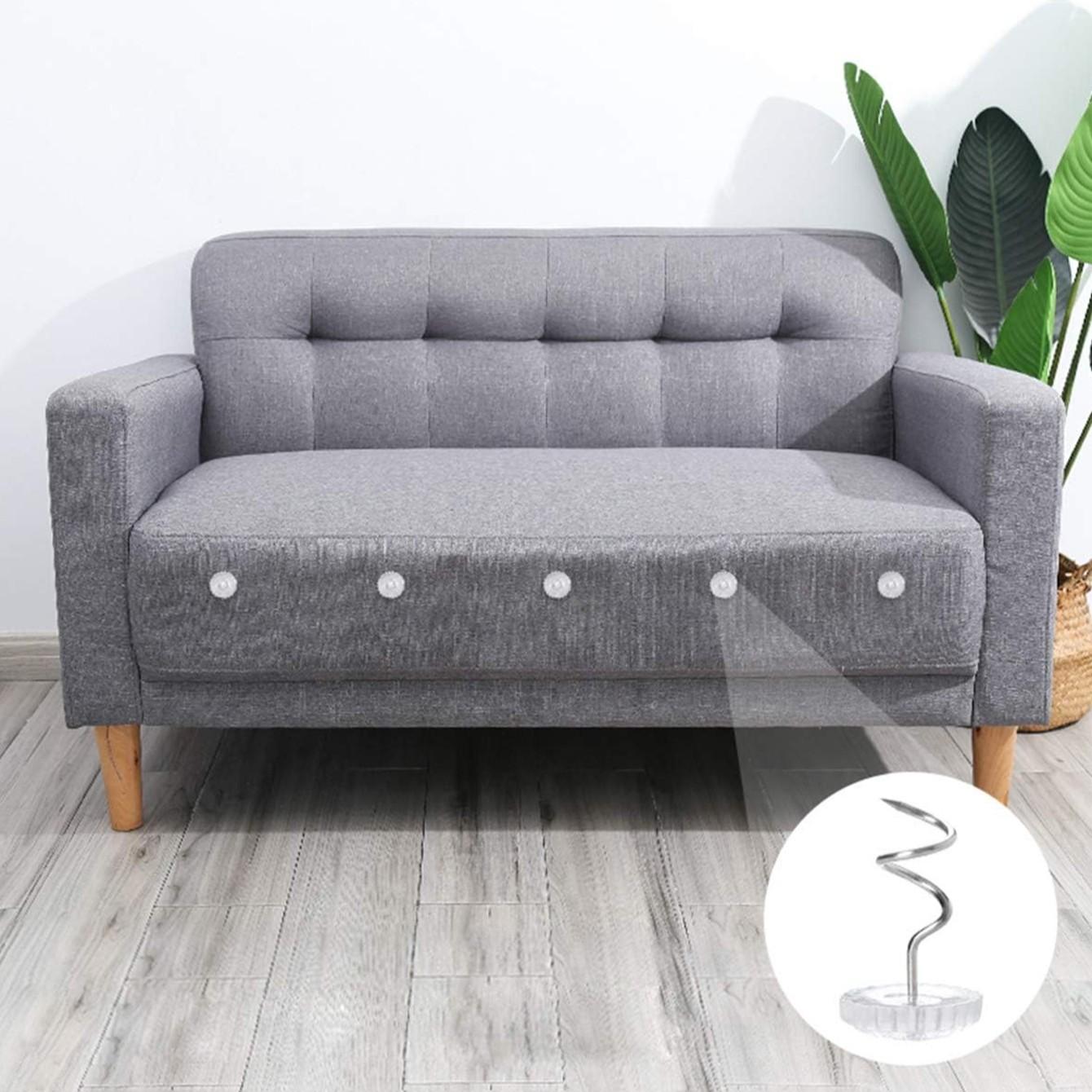 20/50pcs Transparent Plastic Head Screws, Non-Slip Fixing Nails, Sofa Furniture Screws, Easy Twist Pins, Durable Home Hardware