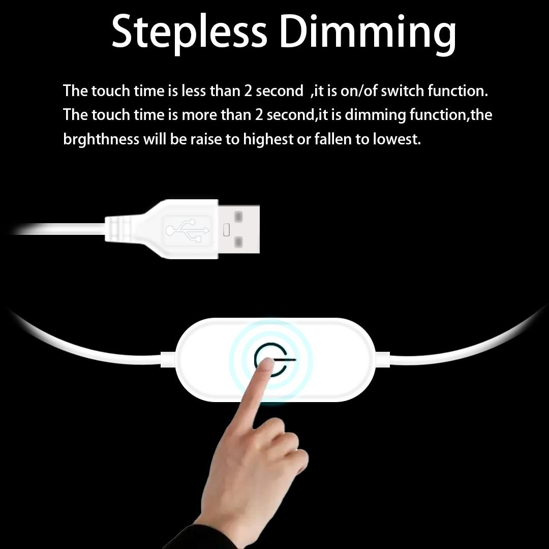 LED Neon Light, 6.5 Feet Warm white LED Strip, Flexible Rope Light for Indoor Home Decor, USB Powered, No Power Adapter Included