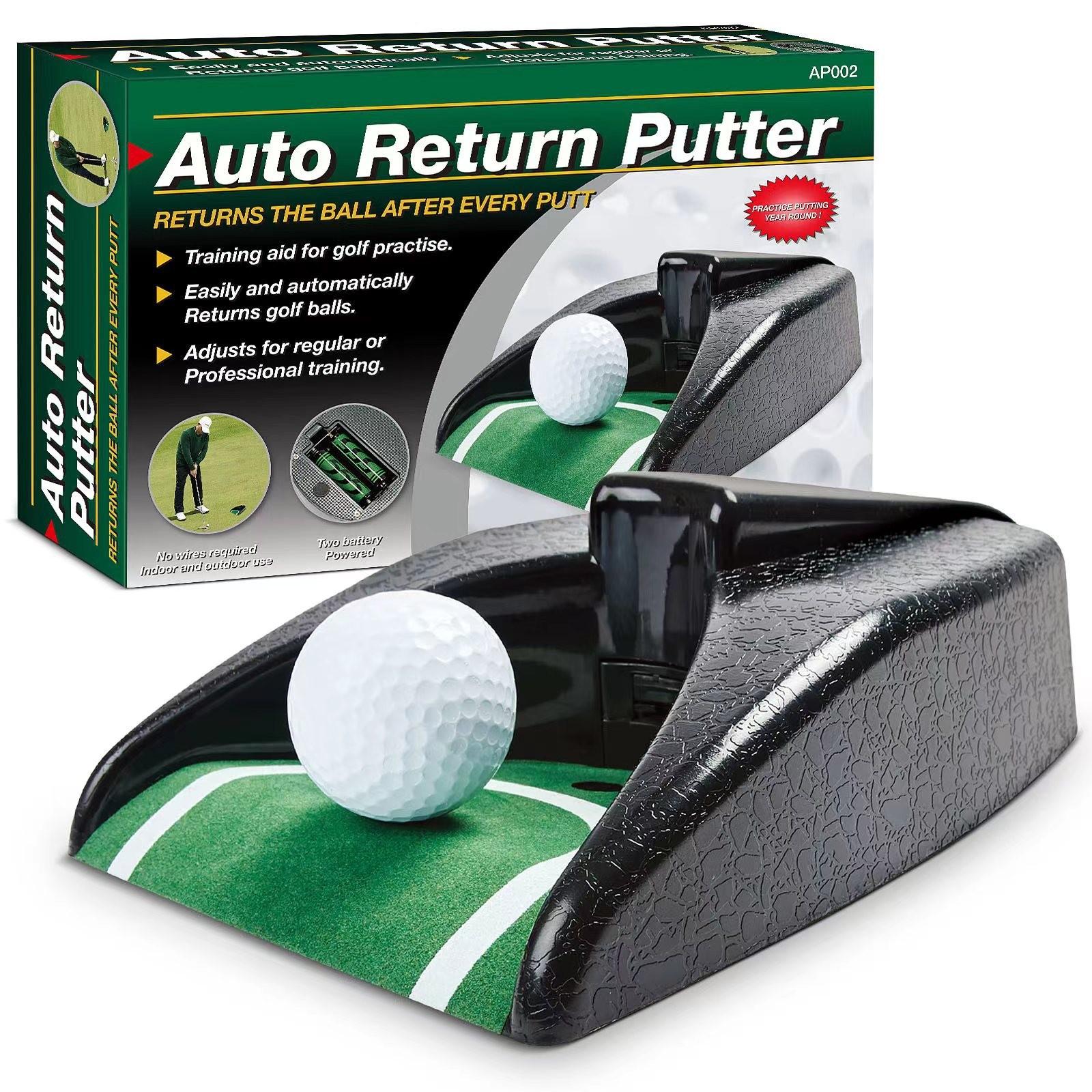 Golf Automatic Ball Return Practice Machine, Portable Golf Training Aid, Swing Practice Equipment, Ideal for Golfers at All Levels